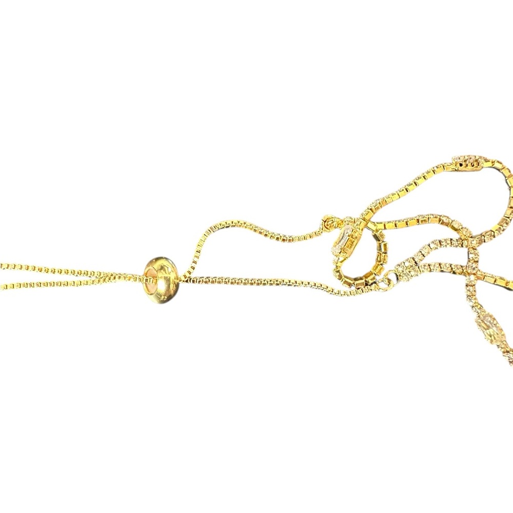 Ear Cuffs and Crystal Style adjustable Bracelet - Picture 3 of 3